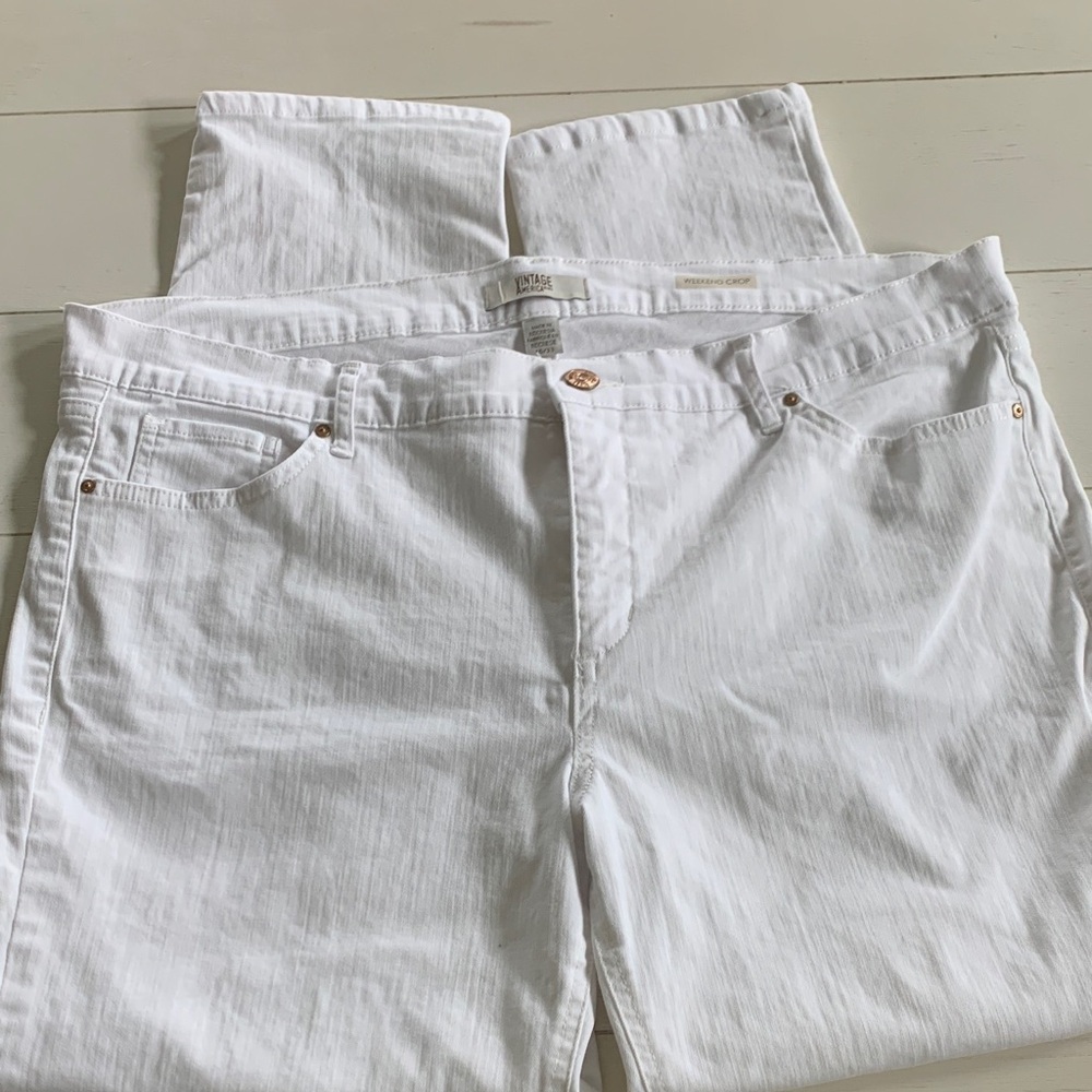 Vintage America Cropped Jeans